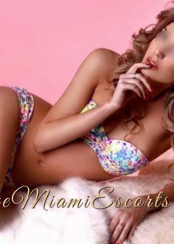 Beautiful and sexy Isabella in her swim wear - by LUXE Miami Escorts